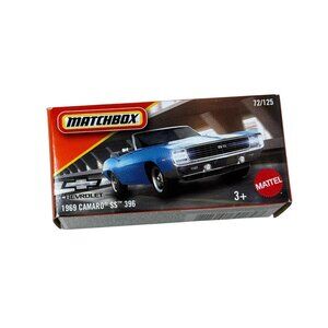 Matchbox 1969 Chevrolet Camaro SS 396 Diecast Car New